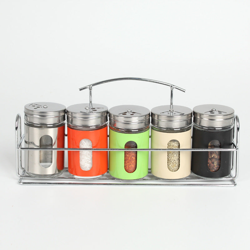 Stainless steel seasoning bottle