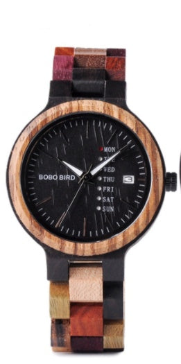 Bobo Bird Teal Leather Watch: Stylish and Resilient