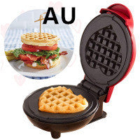 Heart-Shaped Mini Waffle Maker - Perfect for Cute Couples ❤️