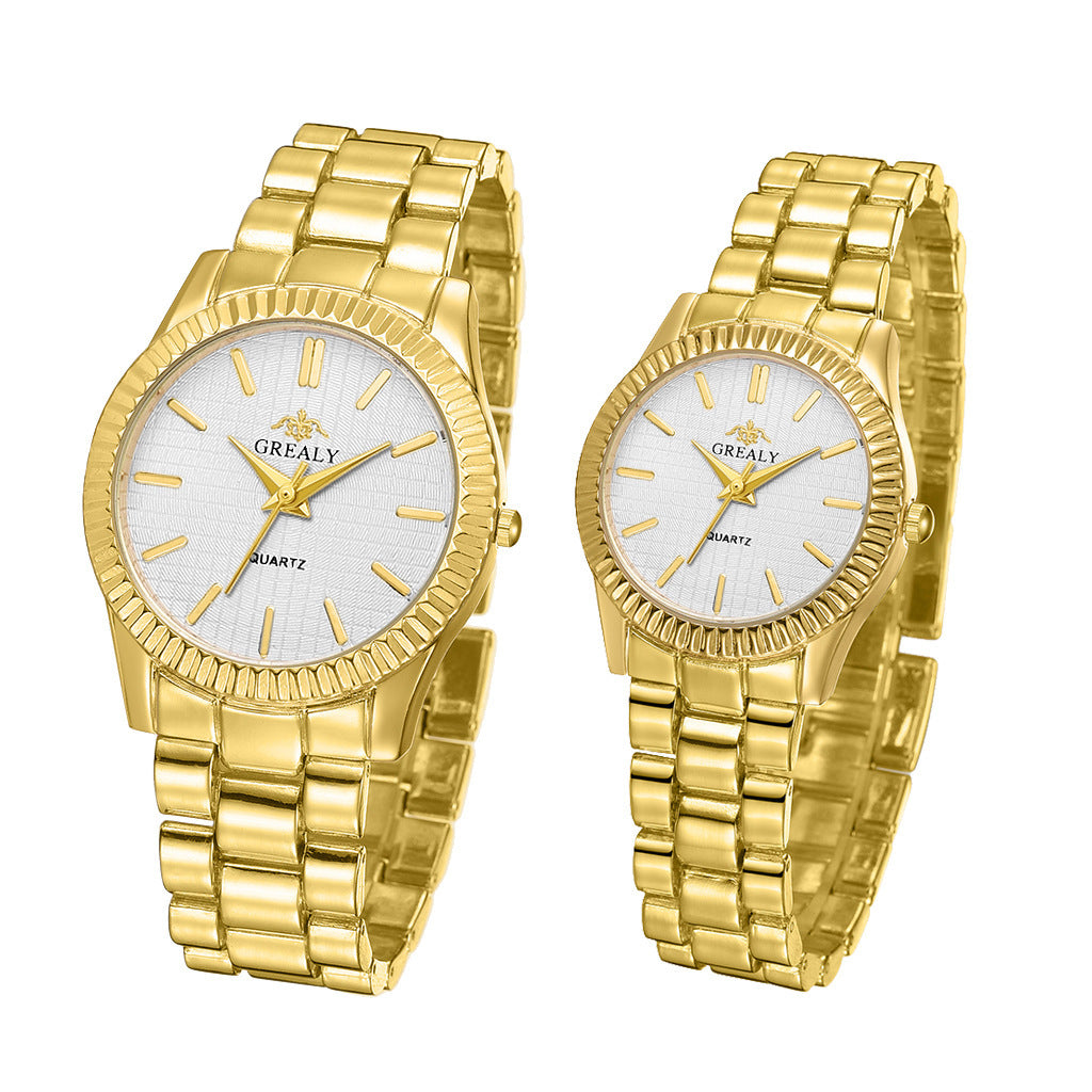 Stylish Couple Watches with Japanese Quartz Movement Top Brand Luxury