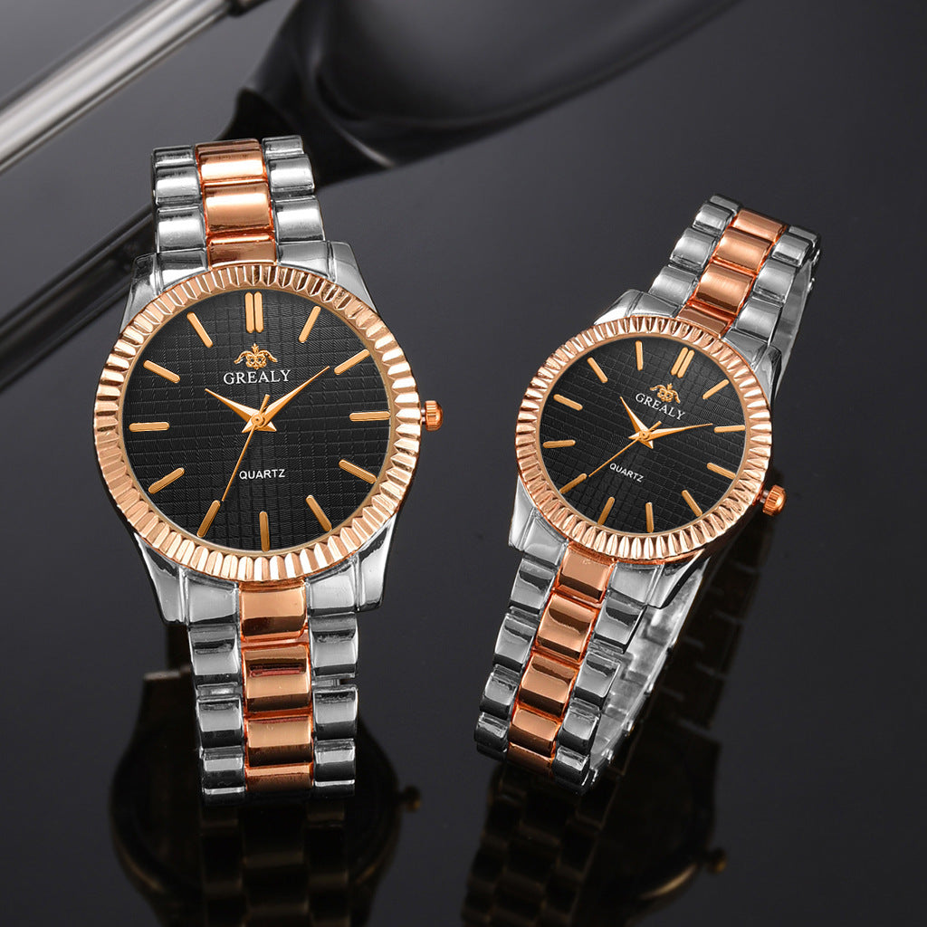 Stylish Couple Watches with Japanese Quartz Movement Top Brand Luxury