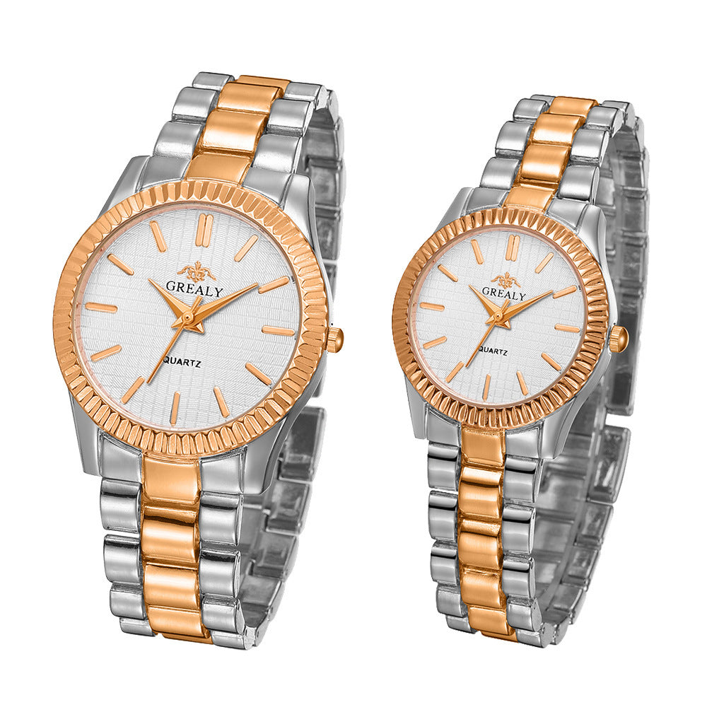 Stylish Couple Watches with Japanese Quartz Movement Top Brand Luxury