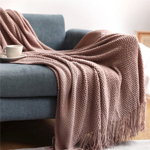 Sofa Knitted Blanket