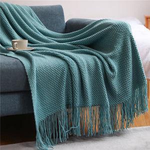 Sofa Knitted Blanket