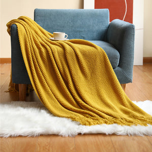 Sofa Knitted Blanket