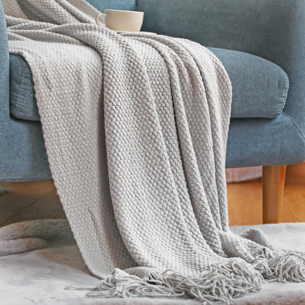 Sofa Knitted Blanket