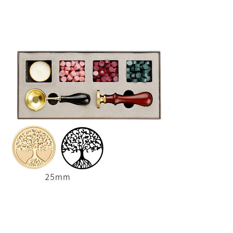 Fire Lacquer Seal Set Gift Box