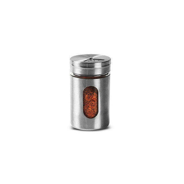 Stainless steel seasoning bottle