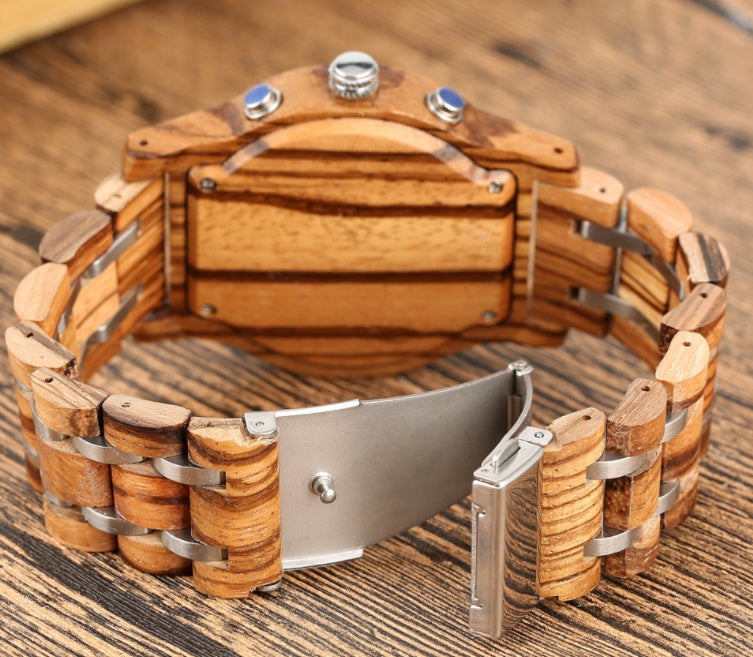 Couple Wooden Quartz Watch Fashion