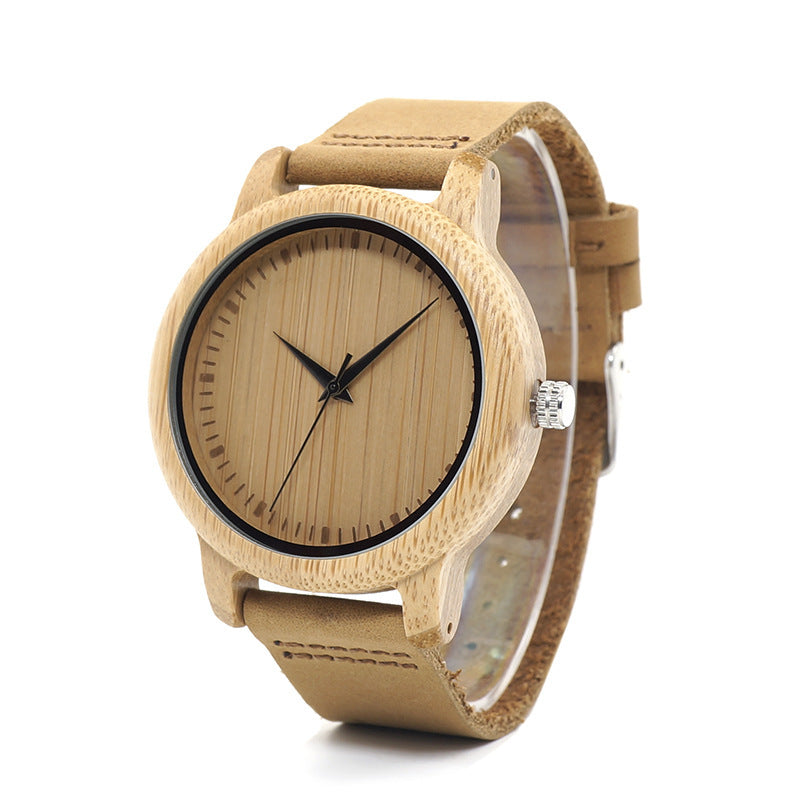 Couple bamboo watches