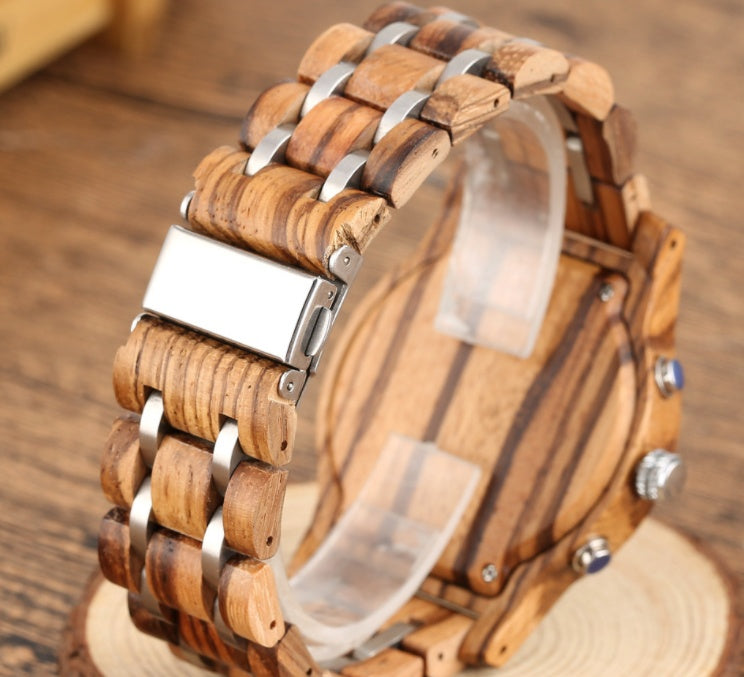 Couple Wooden Quartz Watch Fashion