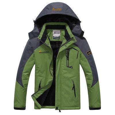 New W Jacket Waterproof Thermal Men Winter Outdoor Hiking Windproof Hombre Camping Windbreaker Ski Coat