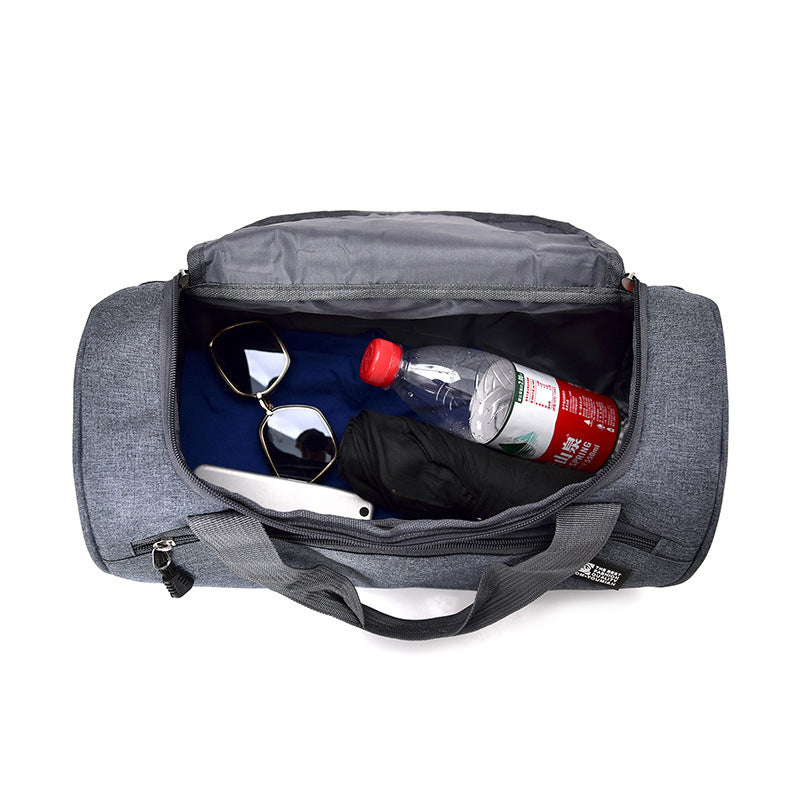 Sports bag cylinder swimming gym bag