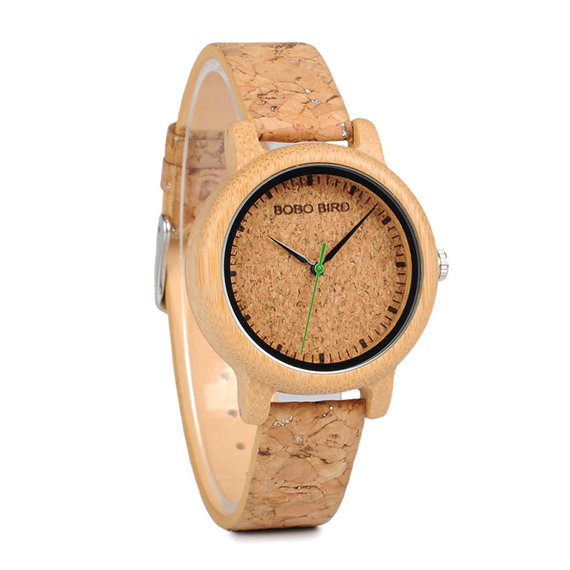 Bamboo and wooden watches