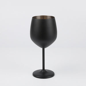 Retro Stainless Steel Plated Goblet