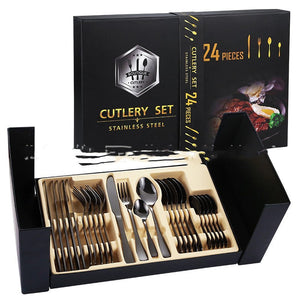 Stainless Steel Tableware Gift Box Set