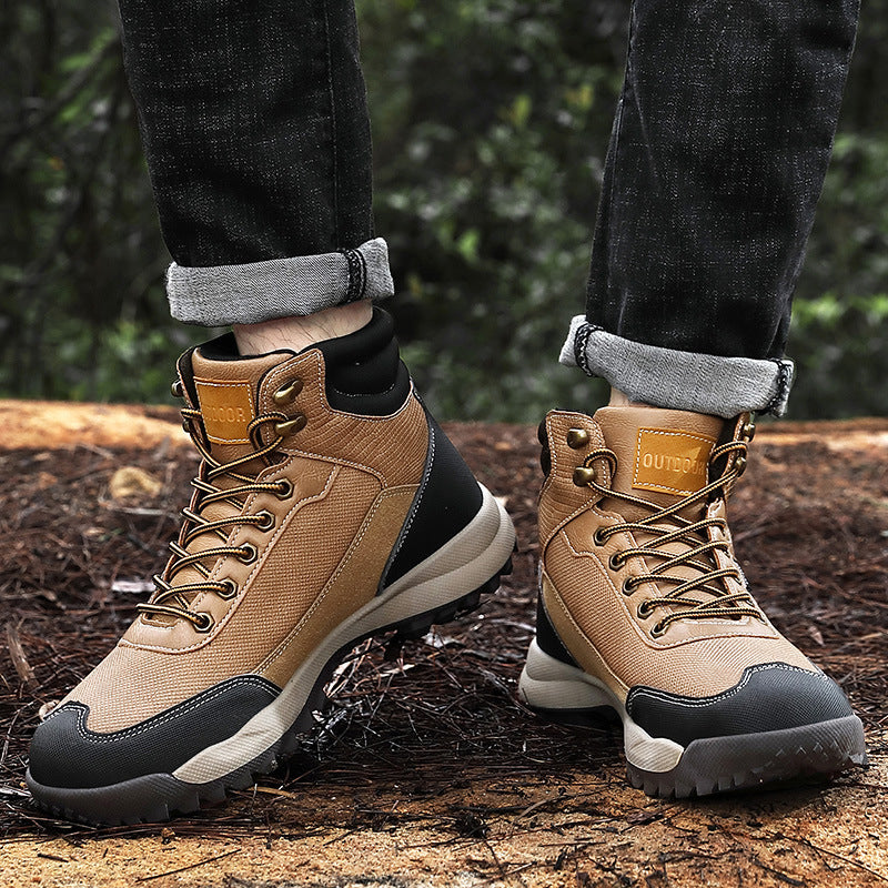 Hiking Shoes Non-slip All-match All-match Travel Shoes Men