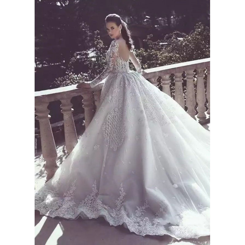 Mermaid Wedding Dresses Long Sleeves Bridal Gowns