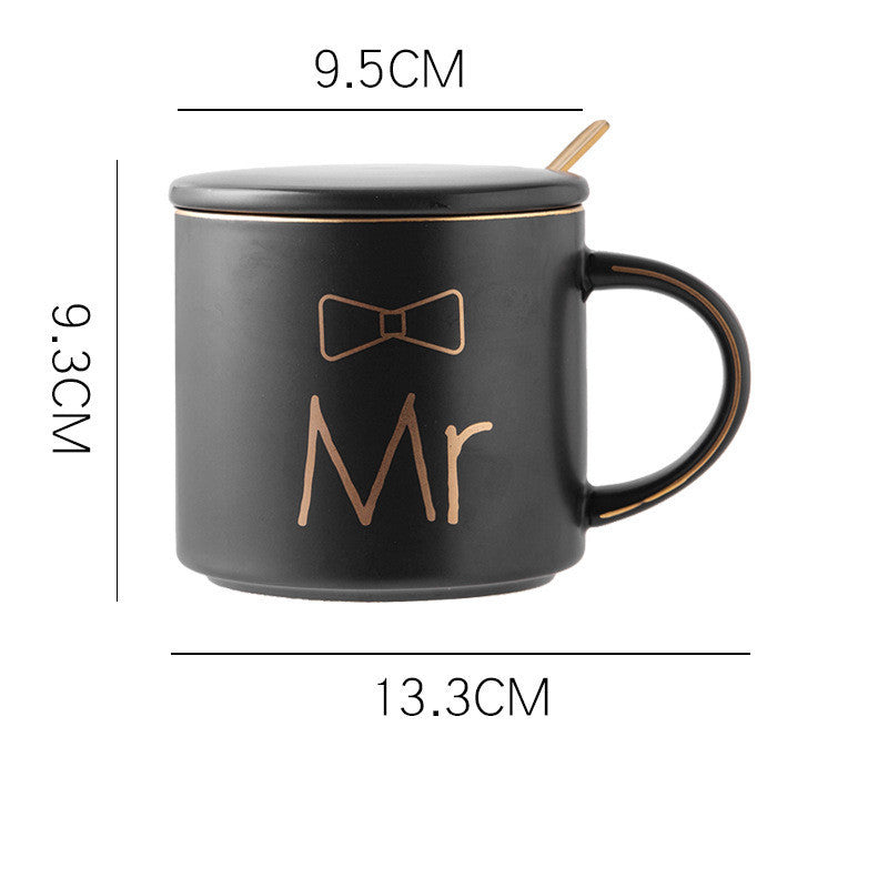 Mr & Mrs. Couple Ceramic Coffee Mugs – A Perfect Pair for Every Sip