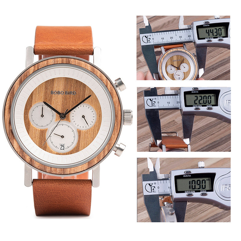 Timeless Love Couple Watch – Exquisite Wood &amp; Stainless Steel Design