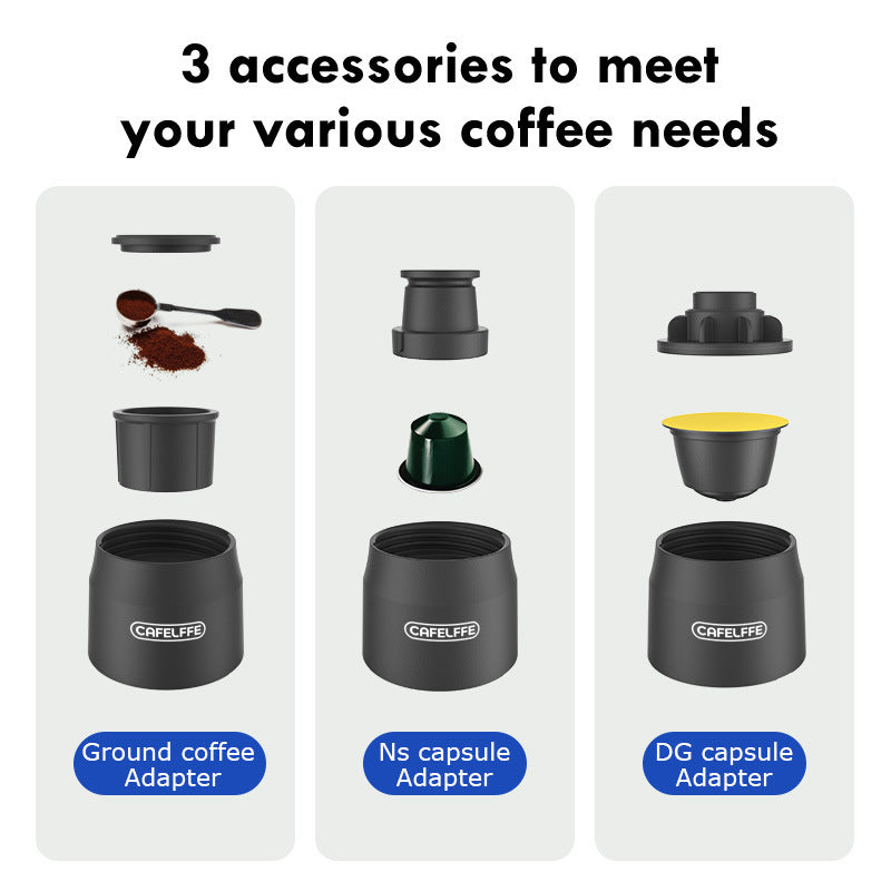 Portable Three In One Travel Hand Press Coffee Machine