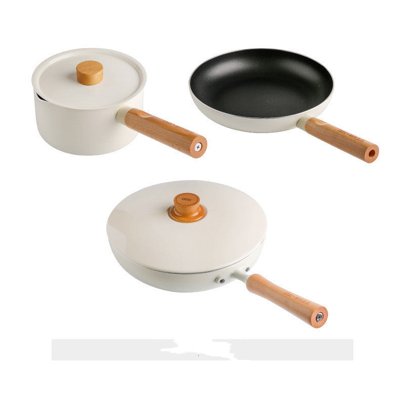 Three-piece Food Supplement Set For Household Induction Cooker