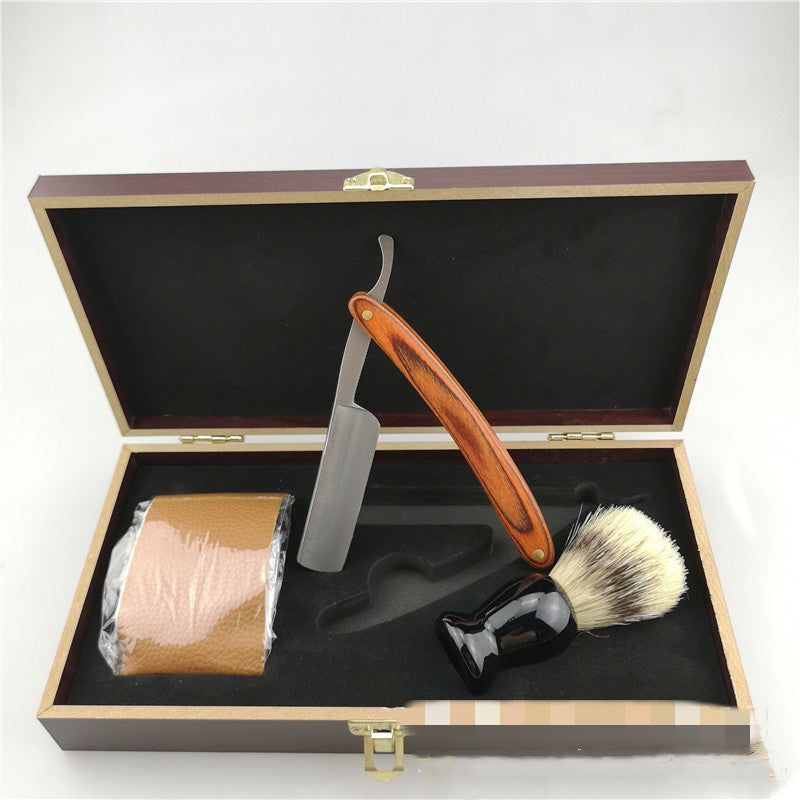 Razor wooden box set