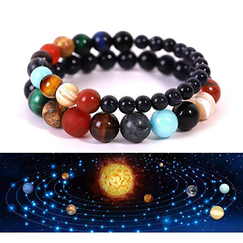 Couple Eight Planets Bracelet