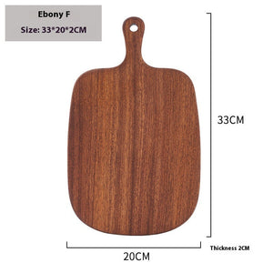 Thick Wooden Chopping Board – Irregular Design