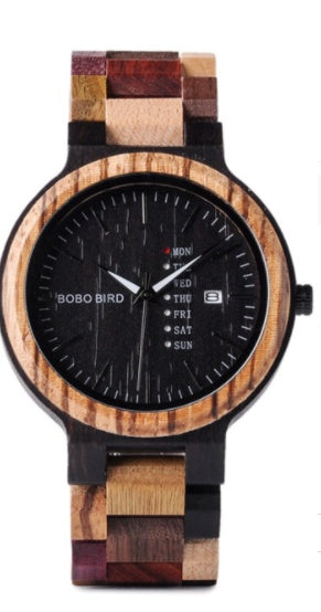 Bobo Bird Teal Leather Watch: Stylish and Resilient