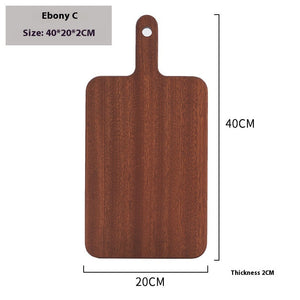 Thick Wooden Chopping Board – Irregular Design