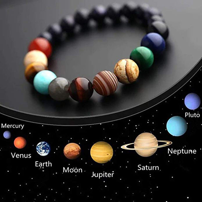 Couple Eight Planets Bracelet