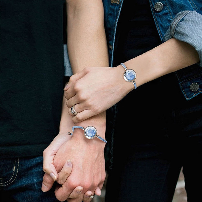 Lovers Induction Bracelet A Pair Of Long-distance Lovers