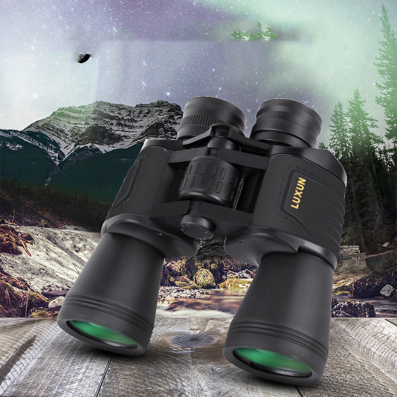 Binoculars 20x50 Low Light Night Vision Non-Infrared Outdoor Telescope